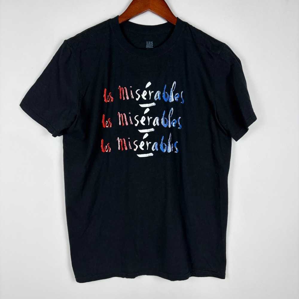 Les Miserables Graphic Tee Broadway Musical Theater Shirt